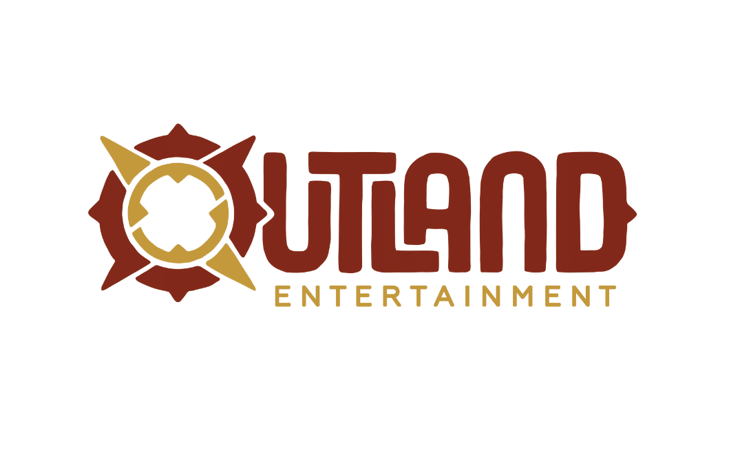 Outland Entertainment logo on white background for blog