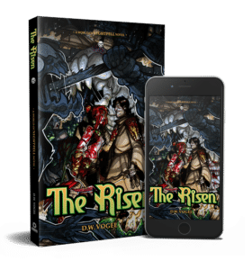 The Risen in print and on iphone